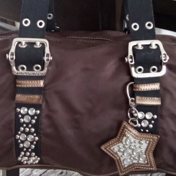 Franco Sarto Brown Nylon Handbag - Picture 7 of 10